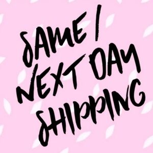 Same Day Next Day Shipping Sign
